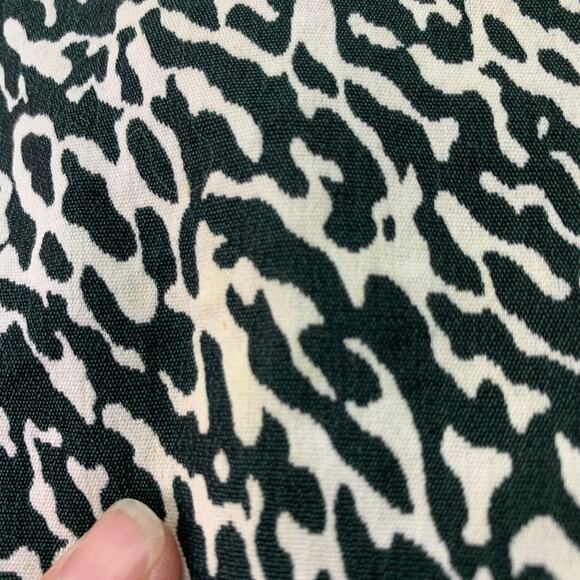 Diane von Furstenberg Size XS Pele Snake Wave Jacquard Green Shift Dress READ - Picture 5 of 16